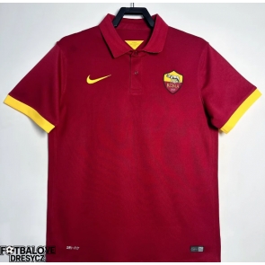 AS Roma 2014-2015 Retro Domácí Dres Krátký Rukáv